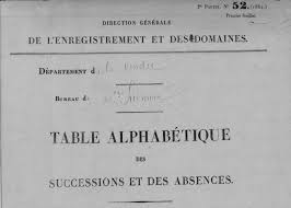 Images d'archives d'un paysage urbain en mutation. De Moi A La Genealogie Archives Departementales De Vendee Cas Concret De Recherches Au Xixeme Siecle Les Declarations De Succession