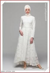 Armine Tesettur Abiye Modelleri 2019 Lookbook Elbise Modelleri Elbise Elbiseler