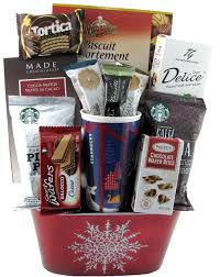 If you love making gift baskets for the holidays this is a great one to make for that coffee loves in your life. Starbucks Coffee Delight Glitter Gift Baskets