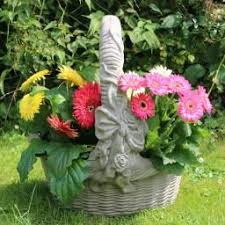 Gartenfigur Pflanzkorb Floris Pflanzkorb Pflanzen Gartenfiguren