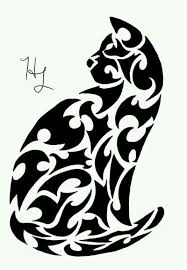 Pin By Mert Gul On Resim Odevi Silhouette Stencil Cat Silhouette Silhouette