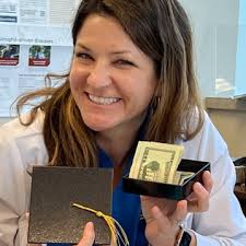 Huge shout out to Outpatient ENT nurse Angela Armstrong, RN for completing  her BSN while she continued to be all hands