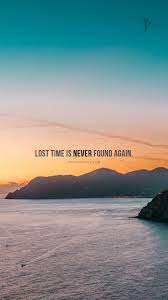 Maybe you would like to learn more about one of these? Lost Time Quote Mobile Wallpaper Vive Con Style