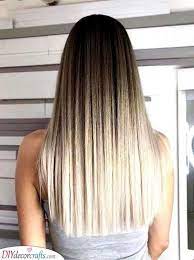 Ombre All The Way Hairstyles For Long Straight Hair Ombre Hair Blonde Straight Hairstyles Hair Styles