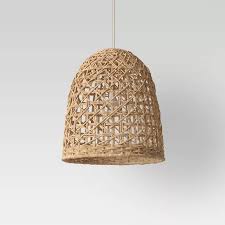 Small Seagrass Light Pendant Light Brown Includes Energy Efficient Light Bulb Opalhouse Pendant Light Wicker Pendant Light Diy Pendant Light