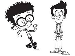Download and print these the loud house coloring pages for free. Coloring Page The Loud House Clyde And Bobby 1