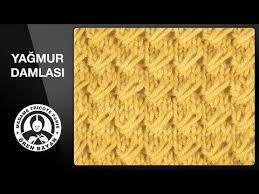 Yagmur Damlasi Orgu Modeli Youtube Patchwork Quilting Orgu Orgu Modelleri
