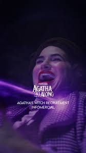 Agatha’s Witch Recruitment Infomercial is here! 🚨‼️#AgathaAllAlong * * *  #agathaharkness #agatha #agathaallalong #kathrynhahn #marvelagatha  #billymaximoff #jacschaeffer #MarvelStudios #MarvelsAgatha ...