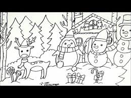 Ketika tidur seharusnya hati dan pikiran dalam keadaan tenang, begitu juga dengan suasananya harus dibuat senyaman mungkin supaya tidurnya berkualitas. Cara Menggambar Dan Mewarnai Tema Suasana Natal Boneka Salju Snowman Dan Rusa Natal Part 1 Youtube Cara Menggambar Boneka Salju Rusa