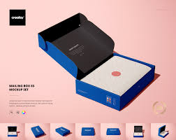 Download Mailing Box 3 Mockup Set Custom Box Mockup Personalized Box Etsy
