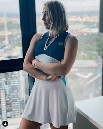 Anastasia pavlyuchenkova talks to the wimbled channel about the british tennis zone. Anastasia Pavlyuchenkova Shows Her New Lacoste Dress Ready For Australian Open Women S Tennis Blog Lacoste Dress Tennis Fashion Tennis Dress