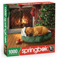 The toy shoppe 1000 piece puzzle by lynn bywaters. Puzzles Made In Usa 1000 Piece Jigsaw Puzzle Unique Cut Interlocking Pieces 34 10850 Large 30 Inches By 24 Inches Puzzle Christmas Wishes Springbok Puzzles Toys Games