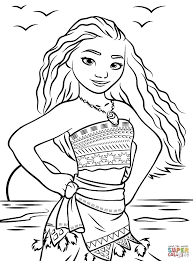 Des coloriages disney pour enfant à imprimer. 1001 Dessins Coloriage Pour Enfant A Imprimer Gratuitement Disney Coloring Sheets Moana Coloring Moana Coloring Pages