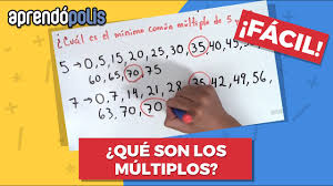 Qué son los múltiplos? - YouTube