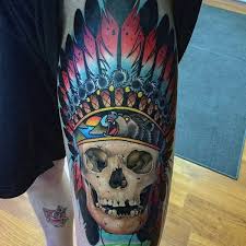 Opt for a color tattoo for a bold look, or choose an intricate design with black ink. 70 Colorful Tattoos For Men Vivid Ink Design Ideas