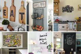 26 elegant kitchen wall decor ideas