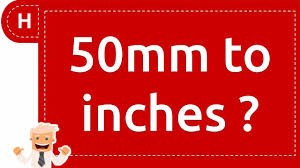63mm in inches will convert 63mm to inches and other units such as meters, feet, yards, miles, and kilometers. 50mm To Inches Youtube