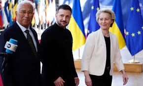 Ukraine war latest: Zelenskyy joins emergency Ukraine talks in 'watershed moment' - as Kremlin blasts Macron