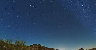 Draconid Meteor Shower Will Be Visible Across The Us And Uk Tonight Meteor Shower Light Pollution Earth Atmosphere
