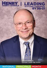 It's #NationalPrincipalsMonth and we are celebrating the exceptional  leaders of our schools in HCS all this month! Principal Jerry Smith's care  & confidence at Luella High School sets him apart as a