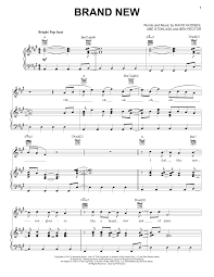 Ben Rector Brand New Sheet Music Pdf Notes Chords Pop Score Piano Vocal Guitar Right Hand Melody Download Printable Sku 173100