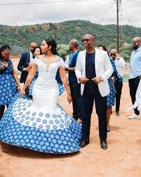 Seshoeshoe Traditional Wedding Dresses In 2021 In 2021 African Traditional Dresses African Design Dresses African Traditional Wear