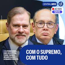 Toffoli impõe sigilo ao caso Master e Gilmar blinda ministros do STF. E, no  meio desse terremoto institucional, o Central Meio discute o que está  realmente em jogo. No programa de hoje (