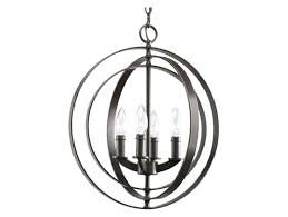 Progress Lighting Four Light Sphere Candelabra Pendant P3827 20 Bulbs Com