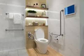 All bradley lavatory fixtures are designed so that ada toe and knee clearance starts at the wall. Handicap Bathroom Fixtures Lovetoknow