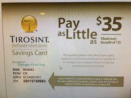 Tirosint Pay As Little As 35 Max Savings 35 Levothyroxine Hypothyroidism Treatment Hypothyroidism