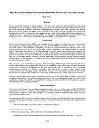 Mars Exploration Rover Potentiometer Problems, Failures and Lessons Learned