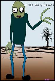 The surreal life of salad fingers, an unknown creature living in an apocalyptic wasteland. Salad Fingers Quotes Quotesgram