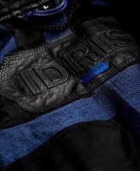 Superdry Leading Leather Racer Jacket Black Biker Jacket Men Winter Jacket Men Jackets