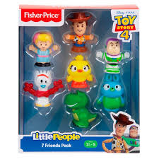 Disney Pixar Little People Toy Story 4 7 Figure Pack Toy Story Gifts Disney Toys Pixar Toys