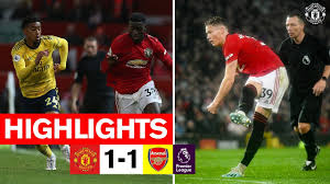 Direct matches stats arsenal manchester united. Highlights Manchester United 1 1 Arsenal Premier League Youtube