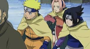 After the movie, they see the heroine in person and being chased. Part 2 Naruto Movie Ninja Clash In The Land Of Snow