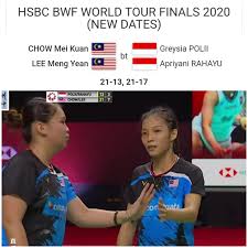 Chow mei kuan is a malaysian badminton player. æŽæ˜Žæ™ é‚¹ç¾Žå›lee Meng Yean Chow Mei Kuan Facebook