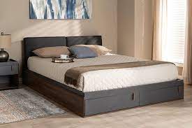 Our beds with storage will give the extra space you need. Latitude Run Ahren Queen Low Profile Storage Platform Bed Wayfair
