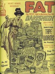 There Was Actually An Advertisement For The Tapeworm Diet In The Late 1800s Which Suggested That You Swallow A Sani Vintage Advertisements Vintage Ads Old Ads