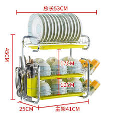 Don't forget to bookmark vertical plate rack for cupboard using ctrl + d (pc) or command + d (macos). Stainless Steel Drain Dish Rack Kitchen Rack Storage Rack Cupboard Kit Athomewithchao Com
