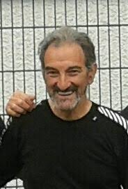 Dave Withey and a very young me, sure he said he was a semi pro footballer 