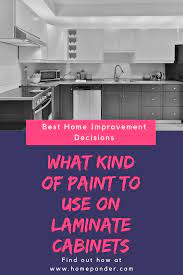 What Kind Of Paint To Use On Laminate Cabinets Laminate Cabinets Clean Kitchen Cabinets Laminate