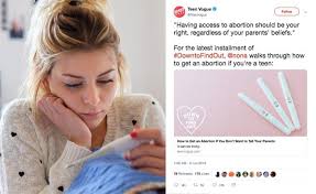 Teen Vogue Is Teaching Girls How To Get An Abortion Without Parents Permission