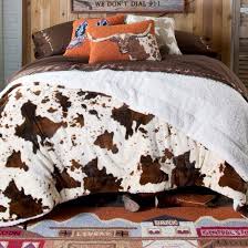 Choose from a variety of collections with duvet covers, pillowcases, and sheets. Ultra Plush Fleece Cowprint Blanket Western Bedrooms Home Decor Western Bedding Sets