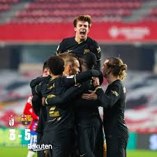 Сегодня, 08:49 автор михаил даньшин. Granada 3 5 Barcelona Barca Scrape Past Hosts After An Extraordinary Comeback