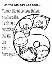 Download and print these 7 days of creation coloring pages for free. 6th Day Of Creation Coloring Page Free Printable Coloring Pages For Kids