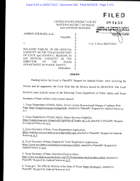 Case 5:16-cv-00257-OLG Document 104 Filed 04/26/18 Page 1 of 2