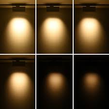 Mirrea 20w Dimmable Led Track Lighting Heads White Painted