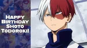 Shoto todoroki is the tritagonist in the manga and anime series, my hero academia. Twitter à¤ªà¤° Right Stuf Anime Happy Birthday Shoto Todoroki Anime Manga Myheroacademia Shoto Birthday Happybirthday