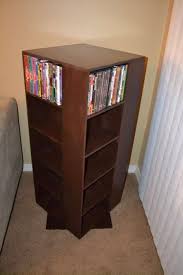 My First Project Spinning Dvd Rack Do It Yourself Home Projects From Ana White Bucherregal Diy Dvd Regal Selber Bauen Schrank Selber Bauen